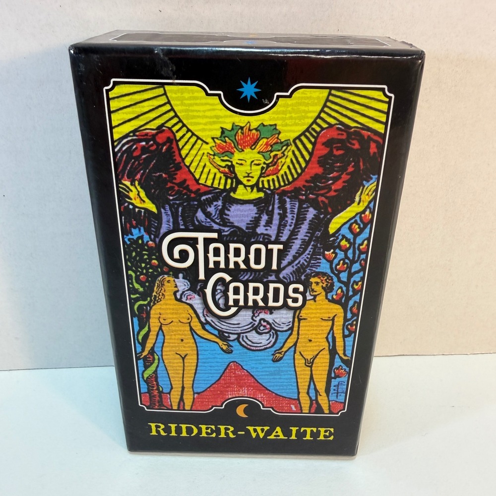Spencer's Rider-Waite Tarot Cards Deck OS Black 78-Card Divination Set